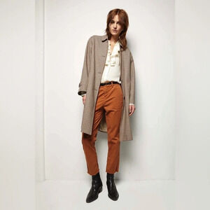 Nili Lotan Montauk Pant in Whiskey Raw Hem size 4